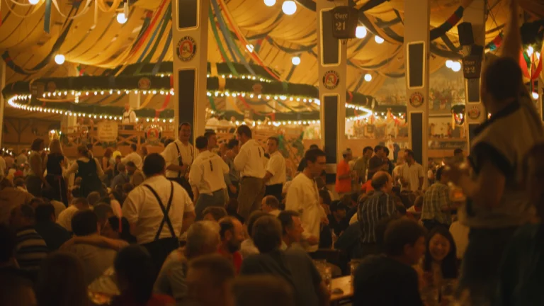 Oktoberfest beer tents