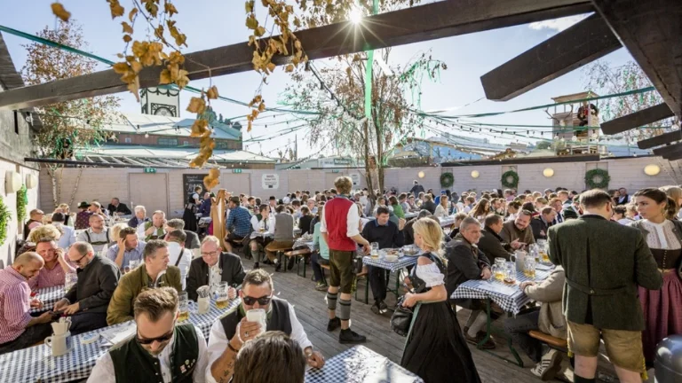 different oktoberfest tents