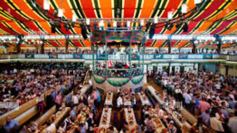 different oktoberfest tents