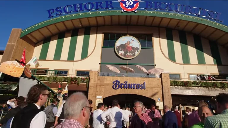 big oktoberfest beer tents